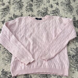 Hunt Club Light Pink Crew Neck Sweater
